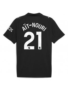 Manchester City Rayan Ait-Nouri #21 Replika Borta Kläder 2025-26 Kortärmad